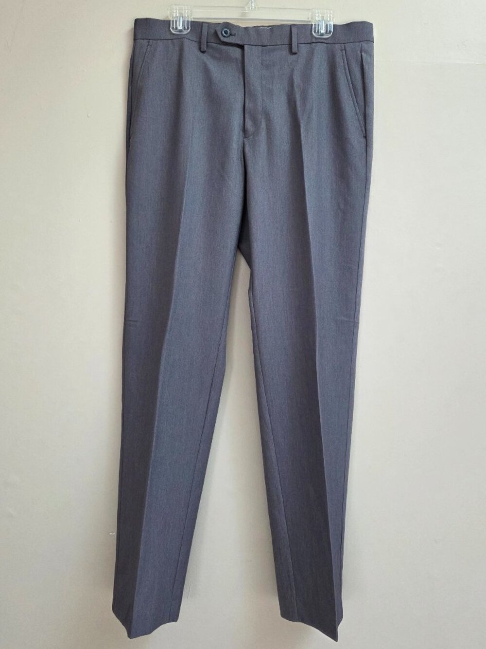 Michael Kors Men's Mid Gray Classic Fit Dress Pants Size 34W 32L Tailored Preppy